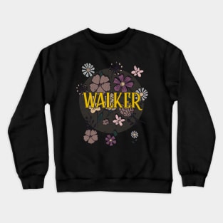 Aesthetic Proud Name Walker Flowers Anime Retro Styles Crewneck Sweatshirt